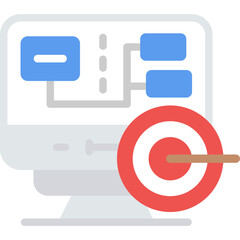 Career Goals Flat Icon