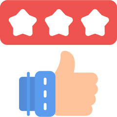 Rating Scale Flat Icon
