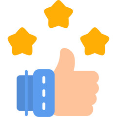 Rating Widget Flat Icon
