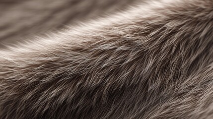 close up of fur texture
