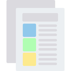 Obraz premium Task Optimization Flat Icon