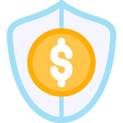 Financial Security Flat Icon