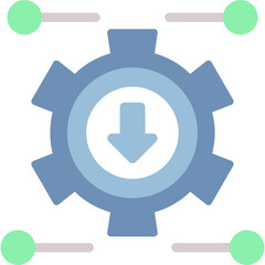 System Integration Flat Icon