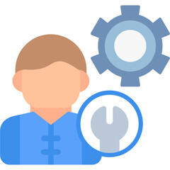 Technical Support Flat Icon