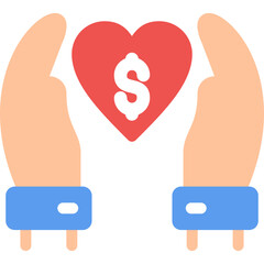 Nonprofit Organization Flat Icon