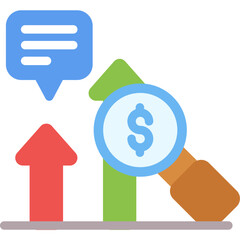 Profit Analysis Flat Icon