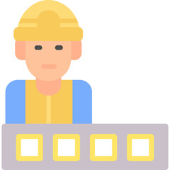 Product Assembly Flat Icon