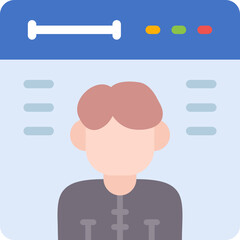 User Persona Flat Icon