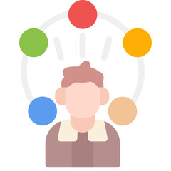 Collaboration Flat Icon