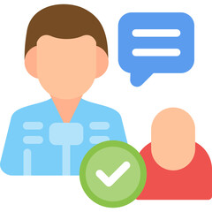 Interview Tips Flat Icon