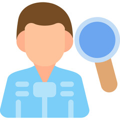 Job Fair Flyer Flat Icon