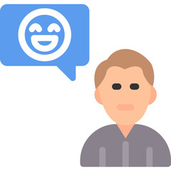 Friendship Fun Flat Icon