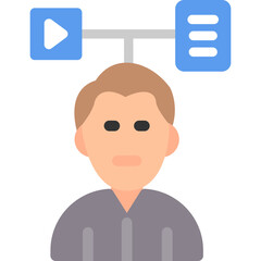 Friend Activities Flat Icon