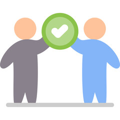 Friendship Unity Flat Icon