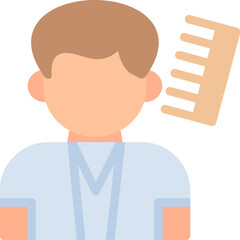 Hairdresser Flat Icon