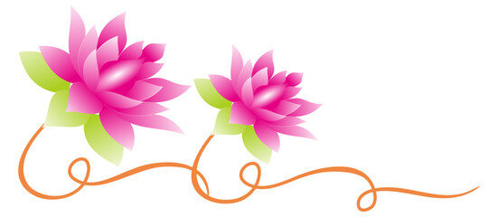 lotus flower vector for Vesak day