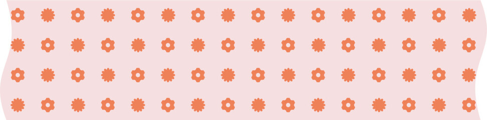 Vector set of colorful washi tapes with various patterns, ideal for scrapbooking, journaling, DIY crafts, and decoration projects. Isolated on white background.