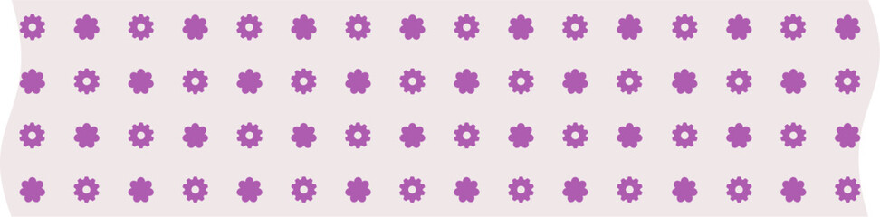 Vector set of colorful washi tapes with various patterns, ideal for scrapbooking, journaling, DIY crafts, and decoration projects. Isolated on white background.