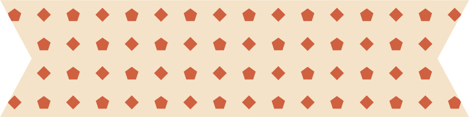 Vector set of colorful washi tapes with various patterns, ideal for scrapbooking, journaling, DIY crafts, and decoration projects. Isolated on white background.