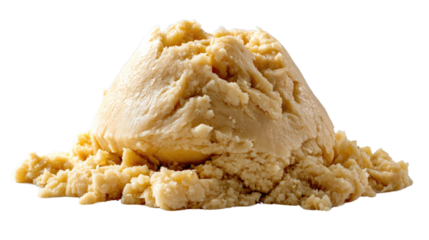 Peanut Butter Scoop: A close-up shot of a creamy, delicious scoop of peanut butter, capturing the rich texture and tempting appeal of this classic treat.