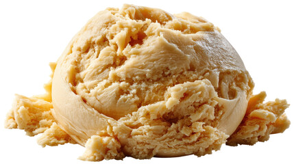 Delectable Butterscotch Ice Cream: A tantalizing scoop of rich, creamy butterscotch ice cream, its texture promising pure indulgence and sweet satisfaction.
