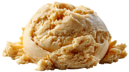 Delectable Butterscotch Ice Cream: A tantalizing scoop of rich, creamy butterscotch ice cream, its texture promising pure indulgence and sweet satisfaction.