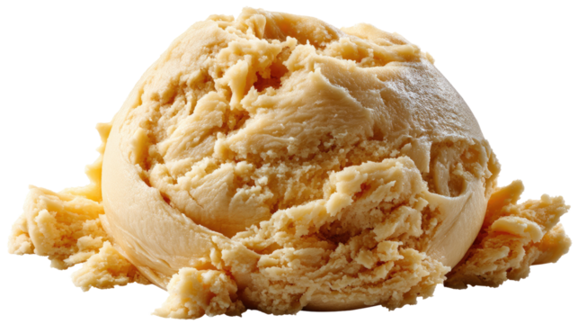 Delectable Butterscotch Ice Cream: A tantalizing scoop of rich, creamy butterscotch ice cream, its texture promising pure indulgence and sweet satisfaction.