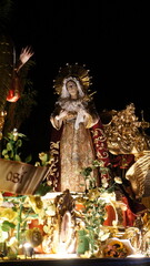 Palm Sunday Procession, Jesus Nazareno de la Merced. Lent and Holy Week in Antigua, Guatemala