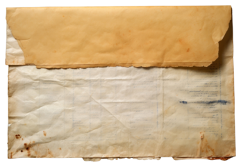 PNG Backgrounds crumpled envelope paper.