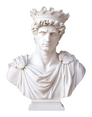 Obraz premium PNG Male Greek god art sculpture marble.