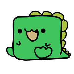 funny cartoon crocodile