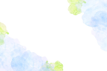 紫陽花をイメージしたやわらかな水彩背景　テクスチャ　水彩　花　紫陽花　