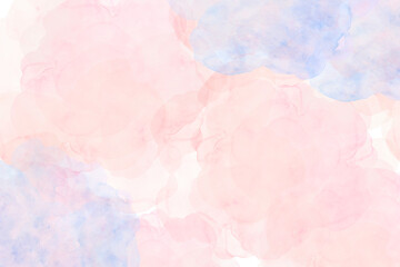 紫陽花をイメージしたやわらかな水彩背景　テクスチャ　水彩　花　紫陽花　