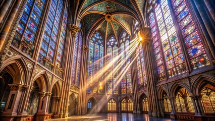 Awe-Inspiring Interior: Notre Dame Cathedral's Architectural Majesty