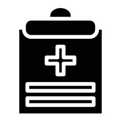 Fototapeta premium Analysis Data File Line Icon