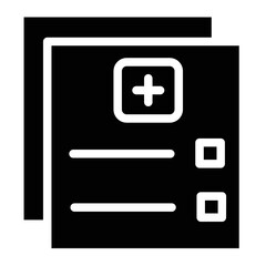 Health Check Medical Line Icon