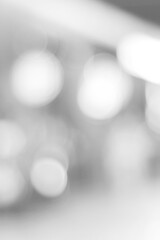Blur white abstract background, Vertical blurred grey gradient bright light with copy space backdrop, banner, blank mordern business office interior hallway building design background, monochrome