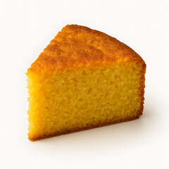 Fototapeta premium Delicious Cornmeal Cake – Traditional Brazilian Snack and Festa Junina Favorite