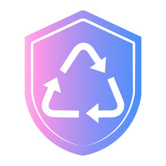 shield Gradient icon