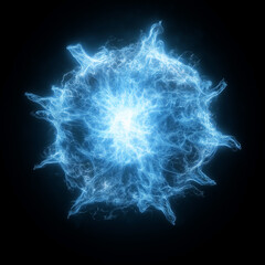 Futuristic Plasma Sphere with Electric Discharge