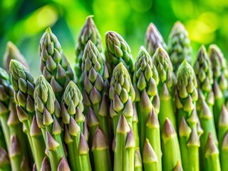 Fresh Green Asparagus Spears, High-Resolution Stock Photo