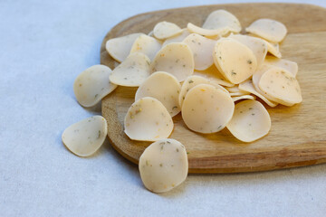 Vietnam prawn crackers, uncooked prawn cracker