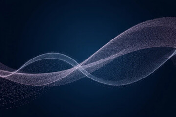 abstract blue background with waves