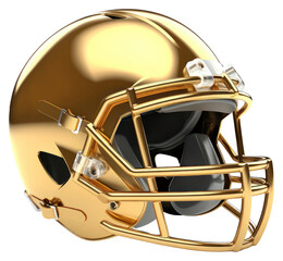 Fototapeta premium PNG American football helmet sports gold.