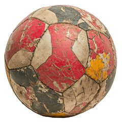 Worn Soccer Ball
