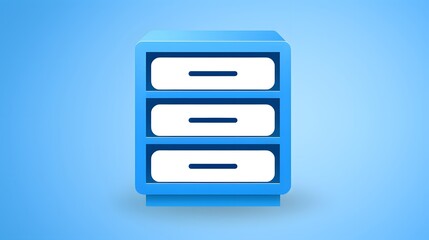 Professional Organizer Properties Vector Icon in Flat Symbol Style for Designs