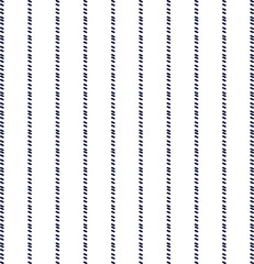 A texture in the form of vertical stripes consisting of small, oblique, elongated dots or ovals.