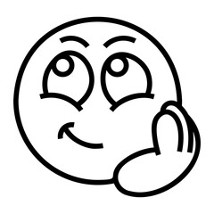 immagination Line Icon