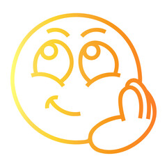 immagination Line Gradient Icon