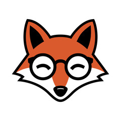 animal raposa minimalista